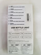 USB Bottle Lights Rechargeable Wine Bottle Fairy Lights Cork LED String Lights 20 LEDs Copper Wire for Table Party DIY Decor