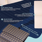 Dingbats A5 Wildlife Dotted Notebook Journal - Premium Vegan Leather Softcover Executive Journal for Women & Men - Work, Note Taking, Writing & Travel