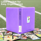 Premium ZiP Trading Cards Binder 9 Pockets, 936 Cards, Large Cards Book Album with Front Window & Lable Pocket, Card Collection Folder for TCG, MTG, Baseball, Football, Soccer and Games Cards