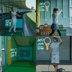Let's Par Tee Neon Sign Golf Club Led Neon Lights for Wall Decor Light Up Signs For Sports Golf Shop Living Room Bedroom Home Bar Club Man Cave Gym Birthday Party Decorations Gifts