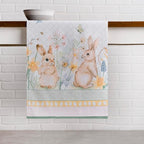 Maison d' Hermine Table Runner 100% Cotton Double Layer Table Runners 108 inches Long Decorative for Home Kitchen Dining Party Wedding Bridal Shower Spring Summer (Easter Dew , 14.50" x 108")