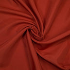 Gee Di Moda Square Tablecloth - 52 x 52 Inch Burnt Orange Table Cloth for Small Square or Round Tables - Heavy Duty Washable Fabric - for Buffet Table, Holiday Party, Dinner, Wedding & Baby Shower