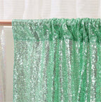 Eternal Beauty Mint Green Sequin Backdrop, 10x10 Ft Glitter Background Curtains for Shimmer Photography Party Wedding Birthday Back Drop Decor