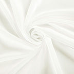 Ascoza 2pack 90 Inch Ivory Round Tablecloth in Polyester Fabric for Wedding/Banquet/Restaurant/Parties