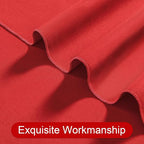 DWCN 10x8 FT Red Backdrop Curtains for Parties, Photography Backdrop Drapes with Rod Pockets for Wedding Decorations Stage Birthday Family Gatherings, 2 Panels 5ft x 8ft