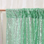 Poise3EHome Mint Green Sequin Backdrop, 10Ft x 10Ft Glitter Photography Background Curtains, Sequence Drapes for Party Baby Shower Wedding Birthday Christmas Thanksgiving Halloween Decoration
