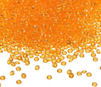 PATIKIL 10000 Pcs Wedding Table Scatter Confetti Crystals 4.5mm Acrylic Diamonds Vase Fillers Gems for Table Centerpiece Decorations Party Vase Beads, Golden Yellow