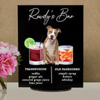 Pet Signature Drink Wedding Signs