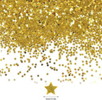 STEFORD 150g Gold Star Confetti, 6mm Glitter Stars Shiny Gold Table Confetti Metallic Sequin Sprinkle Stars for Baby Shower Wedding Christmas Valentine Party Decorations