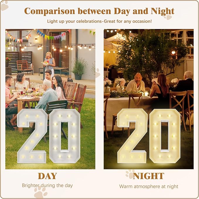 Marquee Light Up Letters: 3FT Large Decorative Signs for Party Decorations Baby Shower Birthday Wedding Engagement Anniversary, 3 Feet Tall Pre-Cut DIY Foamboard Letter X - Easy to Assemble