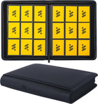 Card Binder 9 Pocket,Trading Card Binder Holds up to 360 Cards with 20 Sleeves,Zipper Card Holder Album Compatible with TCG Card/Game Cards/Sports Card