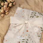 Ribbli Chiffon Silk Ribbon, 1.5 inch x 30 Yard, Cream/Champagne/Beige Fringe Chiffon Ribbon for Wedding Invitations, Bridal Bouquets Wrapping, Flower Arrangement Decoration