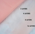 Craft And Party, Blush Fabric Tulle Roll 54 Inch by 40 Yards (120 ft) Fabric Tulle Bolt for DIY Tutu Skirt, Wedding and Decoration (Blush)