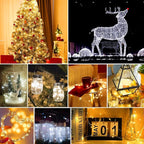 pozzolanas 24 Pack 7ft Waterproof LED Fairy Lights - Battery Operated String Lights with 20 LEDs for Home, Mason Jar, Party, Wedding, Halloween, Christmas Decorations (12 White & 12 Warm White)