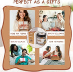 Positive Poo Jar – 60 Funny Affirmation Cards, Gag Gifts for Men, Women, Coworkers, Teens, Tween, Teen Girl Gift Trendy Stuff, Gifts for Dad, Bonus Dad, Back to School Gift (Positive Poo)