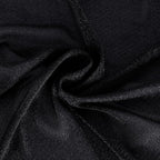 Black Wedding Arch Draping Fabric 2 Panels 29" x 20 FT Black Drapes for Backdrop Sheer Curtains Wedding Drapes for Romantic Bridal Baby Shower Ceremony Birthday Party Fall Outdoor Events