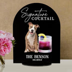 Pet Signature Drink Wedding Signs