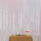 Poise3EHome 5FT x 7FT Iridescent Sequin Photography Backdrop Curtain for Party Decoration