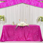 10 Pack 10 Feet Foil Fringe Garland Metallic Tinsel Streamers Banner Wall Hanging Curtain Backdrop for Parade Floats, Bachelorette, Wedding, Birthday, Halloween, Christmas Party Decorations(Fuchsia)