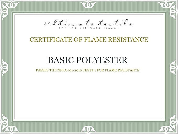 Ultimate Textile Pleat Polyester Fabric Table Skirt - Machine Washable Flame Resistant with Clips for Events, Weddings & Trade Shows, Cut & Sewn in Paterson, NJ - Cafe, 21' Box Pleat