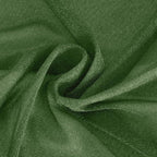 Olive Green Fall Elegant Arch Draping Fabric Outdoor 1 Panel 29" × 20Ft Sheer Chiffon Curtain Drapes for Wedding Ceremony Birthday Party Garden Brunch
