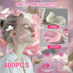 3.5 Oz Dried Rose Petals Wedding Biodegradable Petals, Natural Preservation Real Flower Petals, Suitable for Flower Petals for Flower Girl, Romantic Night, Table Decoration (White+Pink, 100g)
