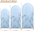Wedding Arch Cover 7.2FT Spandex Arch Backdrop Cover Stretchy Backdrop for Wedding Birthday Party Decoration Baby Shower
