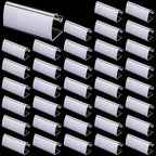 36 Pieces Table Skirting Clips Clear Tablecloth Clips for Indoor Outdoor Events Wedding Meeting Party Picnic Banquet