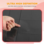 20-Pocket Card Binder, Trading Card Binder Holds 2000 Cards, Premium Zippered Trading Card Album Compatible with TCG, Game & Sports Cards (Red)