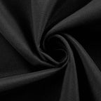 Efavormart Round Tablecloth, 120 Inch Stain & Wrinkle Resistant Washable Table Cloth, Decorative Polyester Fabric Table Cover for Banquet, Wedding, Dining - Black