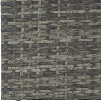 SAFAVIEH Outdoor Collection Rita Grey/Brown Woven Rectangular Flower Rack