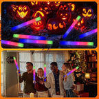 LifBetter Light Up Glow Sticks Bulk, LED Foam Sticks in The Dark with 3 Modes Flashing Led Foam Multicolor Batons Light up Party Favors for Birthdays, Weddings, Concerts, Festivals (20pcs)