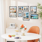 Vittanly 11x14 Collage Picture Frame, Displays 5Pcs 4x6 Pictures with Mat, Picture Frames Collage Wall Decor, Black, 1 Pack