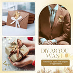 Layhit 12 Pack Boho Dried Flower Bouquet Mini Wedding Handmade Dry Flowers Decor for Vase Crafts DIY Photo Boutonniere for Men Floral Plant for Bridesmaid Gift Birthday Decor