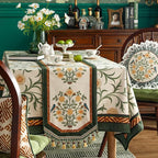 patdrea Velvet French Table Runner Farmhouse for Home Kitchen Dining Decor Parties Family Dinners Wedding 12"*63"