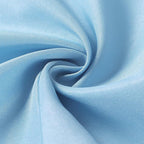 120 inch Round Tablecloth Washable Polyester Table Cloth Decorative Table Cover for Wedding Party Dining Banquet（120 inch,Blue Mist）