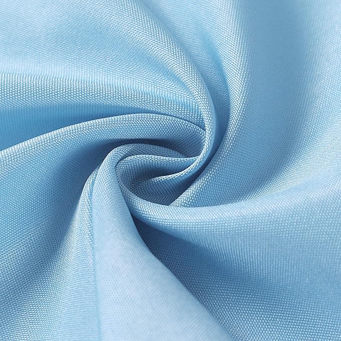 Cloth Napkins 20x20 inch Washable Polyester Dinner Napkins Soft Table Napkins for Wedding Party Dining Banquet(Blue Mist,12PCS)