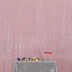 Poise3EHome Pink Sequin Backdrop, 10Ft x 10Ft Glitter Photography Background Curtains for Party Baby Shower Wedding Birthday Christmas Thanksgiving Halloween Decoration