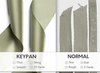 Sage Green Satin Ribbon 2.5 Inch Double-Faced Ribbons 25 Yards for Gift Wrapping Crafts Flower Bouquet Wedding Paper Bows Invitations