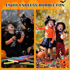 Shemira 300PCS Halloween Bubble Wands, Mini Bubbles Party Favors for Kids, Halloween Party Favors, Goodie Bag Stuffers, Classroom Prizes Gifts for Kids, Halloween Trick or Treat Toys Bulk