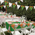 Gatherfun Baseball Party Supplies: 2-Pack Baseball Birthday Decorations with Disposable Plastic Tablecloth - Table Cover for Baseball Games & Parties, 54 x 108 Inch