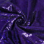 Poise3EHome 8Ft x 10Ft Purple Sequin Backdrop, Glitter Thick Satin Sequin Background Drapes, Sequence Backdrop for Halloween Wedding Party Holiday Festival Decor