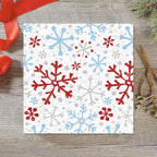 Current Crackle Snowflake Christmas Rolled Wrapping Paper - Premium Jumbo 23-Inch x 32-Foot Gift Wrap Roll, 61 Square Feet Total