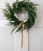 Copper Velvet Ribbon 3/8'' 25 Yards for Christmas Tree, Gift Wrapping, Flower Bouquet, Wreath Decorations, Bow Making