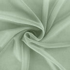 Sage Green 2 Panels Wedding Arch Draping Fabric 29" x 20Ft Sheer Drapes Outdoor Curtain for Wedding Party Baby Bridal Shower Arch Ceiling Backdrop Decor