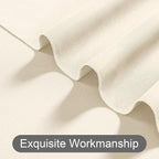 DWCN 10x10 FT Backdrop Curtains for Parties, Photography Backdrop Drapes with Rod Pockets for Wedding Decorations Stage Birthday Family Gatherings, 2 Panels 5ft x 10ft, Champagne