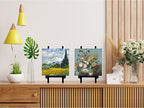 9 Inch Tabletop Easel Stand | Small Canvas Painting Display Easel Stand - Black | Canvas Paintings, Arts & Crafts, Frames, Wedding | Kids, Artists, Adults (4-Pack)