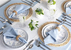 Solino Home Linen White Table Runner 108 Inches Long - 100% Pure Linen 14 x 108 Inch Table Runner for Fall, Autumn, Halloween, Thanksgiving, Holiday - Classic Hemstitch