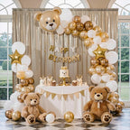 10x10 ft Wrinkle Free Champagne Sequin Backdrop Curtain for Parties,Thick Not Fall-Off Glitter Backdrop Drapes,2 Panels 5x10ft Shimmer Photo Back Drop Cloth for Wedding Birthday Photography Background