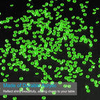 PATIKIL 10000 Pcs Wedding Table Scatter Confetti Crystals 4.5mm Acrylic Diamonds Vase Fillers Gems for Table Centerpiece Decorations Party Vase Beads, Grass Green